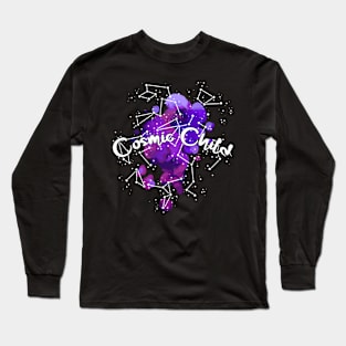 Cosmic Child -  Galaxy Splash Long Sleeve T-Shirt